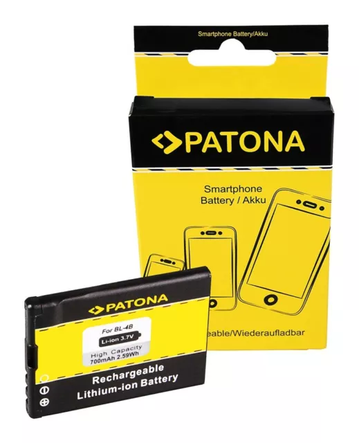 Batterie Compatible Avec Nokia 6111 Prism N75 N76 - 3,7V 0,7Ah