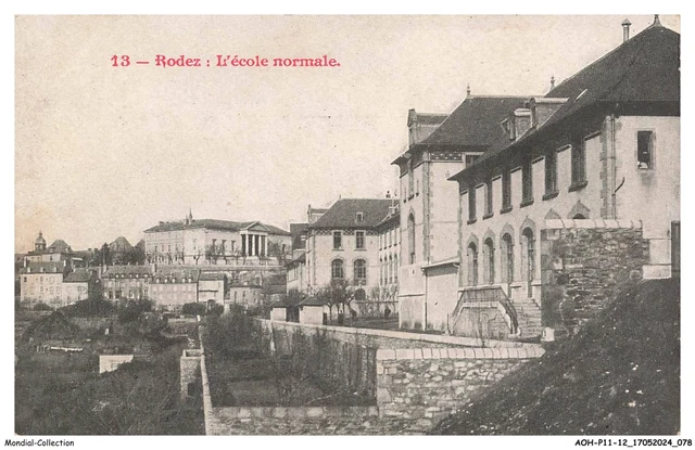 Carte Postale Ancienne CPA Rodez (12) - L'équipe De Rugby - Cliché N°4 - Années 1900