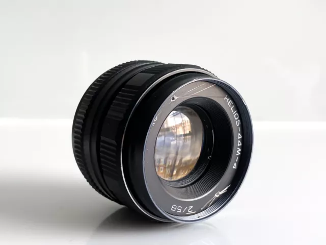 Helios 44M-4 58mm f/2 M42 Mount Prime Lens - Mechanically working