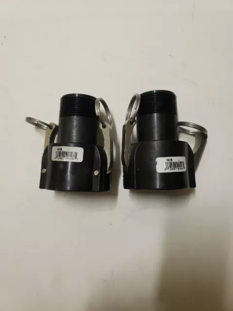 1-1/2 Fem Coupler X Mpt GREEN LEAF Cam-Lock Couplers/Adapters GLP150BNL 2ct