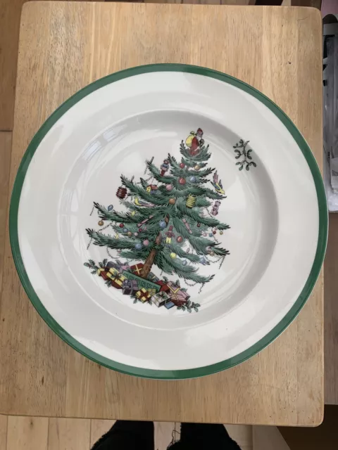 Spode - Christmas Tree - festive dishwasher & microwave safe Dinner Plates