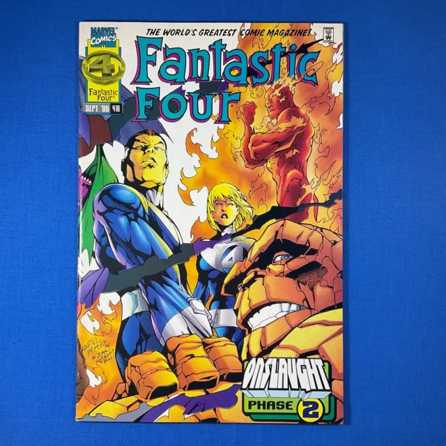 Fantastic Four #416 Onslaugh Phase 2 Final Issue Vol. 1 Marvel Comics 1996