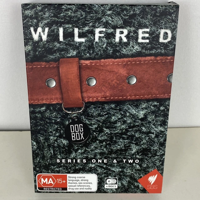 WILFRED SEASON ONE and Two Series 1 & 2 DVD Set In Slipcase SBS  