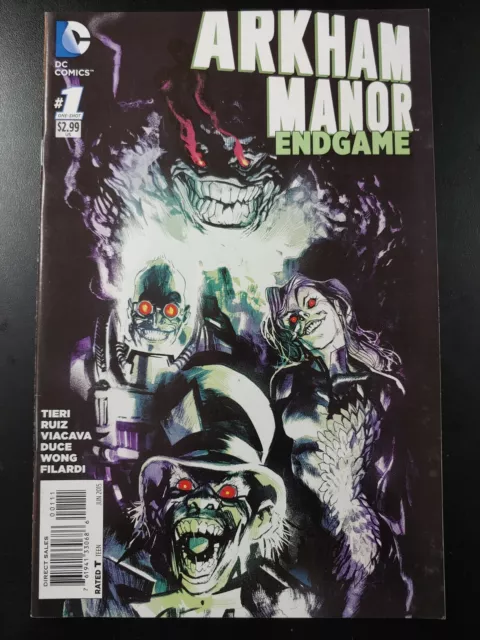 🦇 ARKHAM MANOR: End Game #1 )one-shot) Batman (2015 DC Comics) VF/NM Book