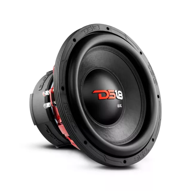 DS18 EXL-X12.2D Car Subwoofer 12" 2500 Watts Dvc 2-Ohms (1 Speaker)