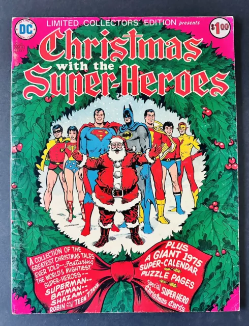 LIMITED COLLECTORS' EDITION #C-34  | Christmas | DC Treasury Comics | 1975