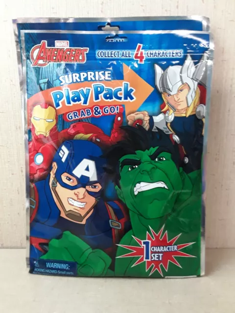 4 Marvel Avengers Surprise Play Pack Grab And Go