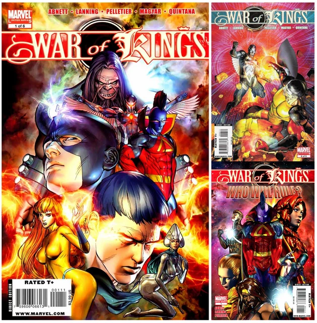 War of Kings U PICK comic 1 2 3 4 5 6 2009 Darkhawk Skaar Marvel Secret Invasion