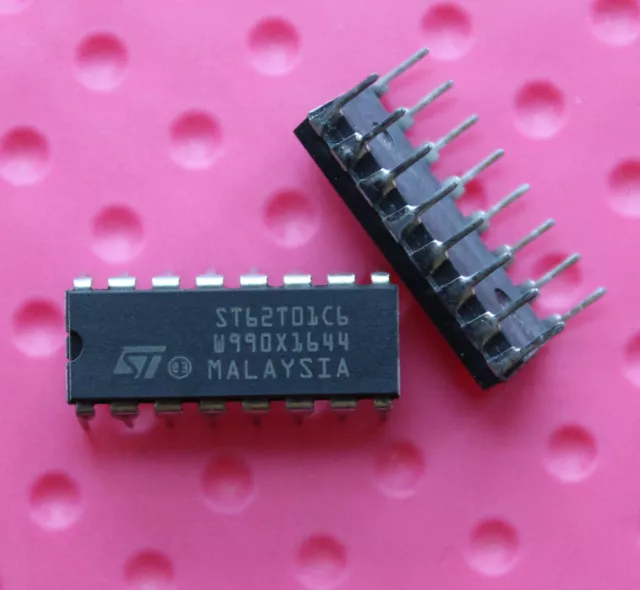 5pcs ST62T01C6 Integrated Circuit IC DIP-16 chip