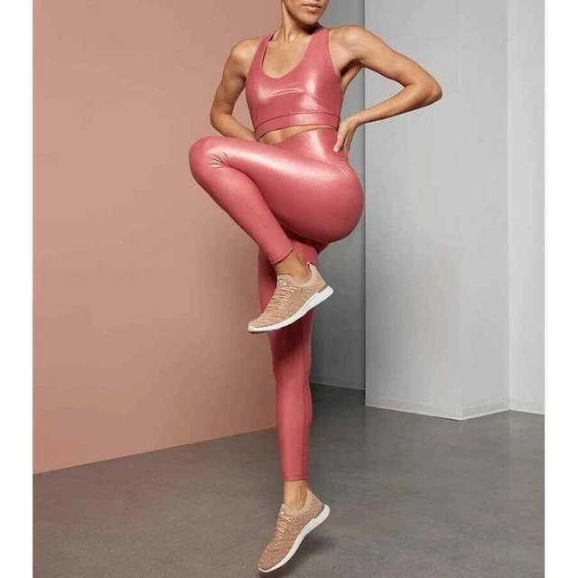 CARBON 38 TAKARA shine leggings size medium azalea £75.30