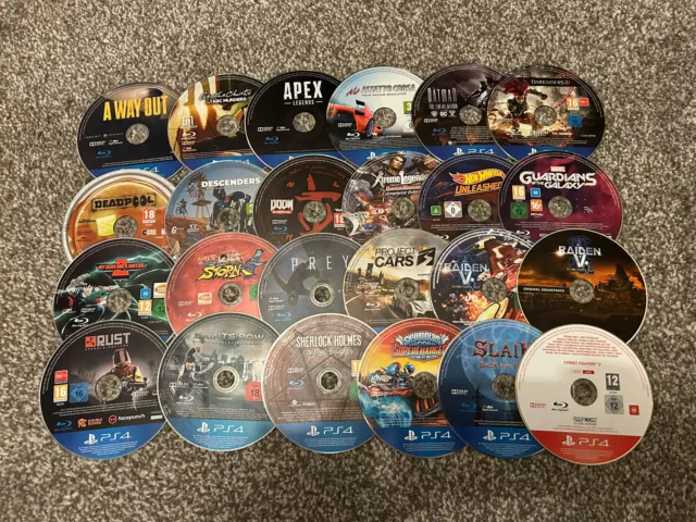 Sony Playstation 4 (PS4) Disc Only Video Games - Multi Offer Available (List 4)