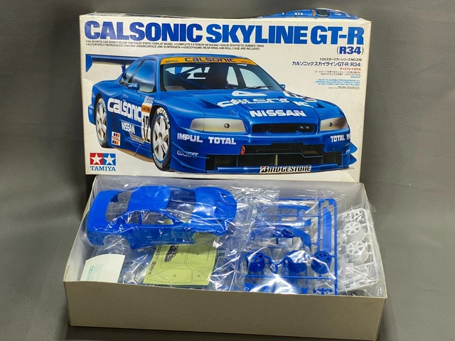 Tamiya 24219 Calsonic GTR 1/24 - Maquette Voiture De Course à Monter