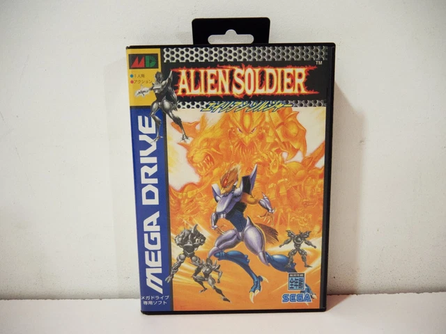 Alien Soldier SEGA Megadrive MD NTSC Japan