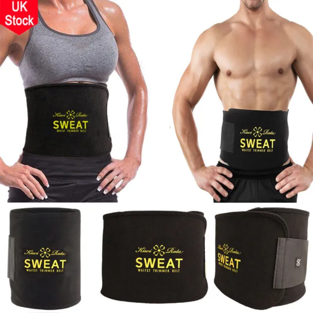Gym Slim Belly Exercise Neoprene Sweat Belt Men Women Waist Trainer Body  Shaper