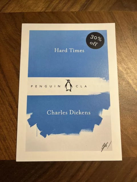 Epi ‘Hard Times’ Charles Dickens Mini Print Signed Edition Of 100 New