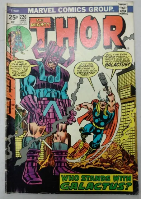 Thor #226 Marvel 1974 Comic Book