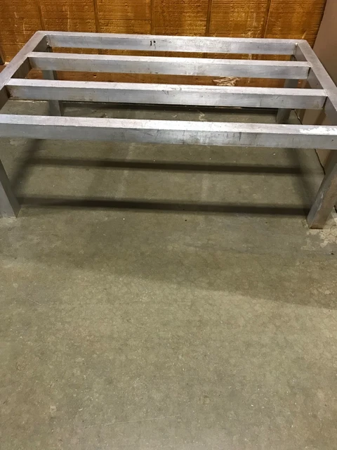 ALUMINUM DUNNAGE RACK COMMERCIAL 2’W x 3’L x 1’ Tall