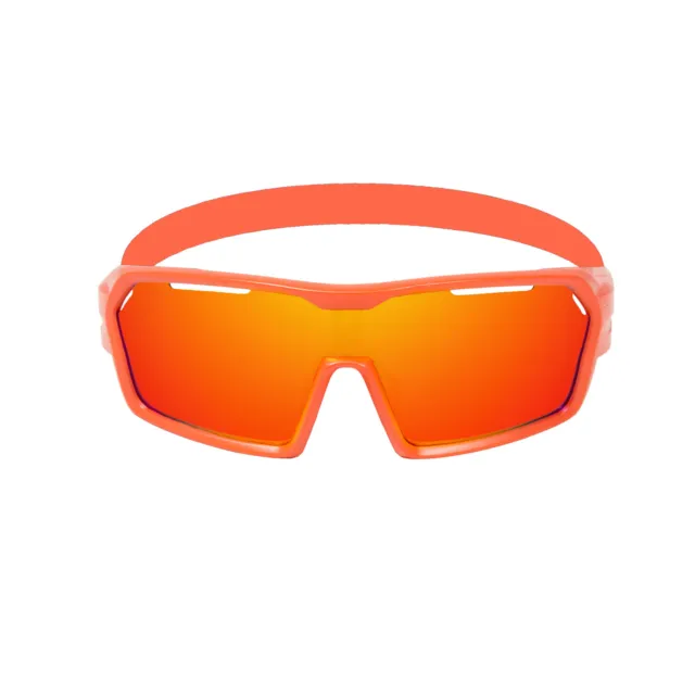 OCEAN CHAMELEON Floating Sunglasses Kiteboarding Surf Matte Red & Red Lens