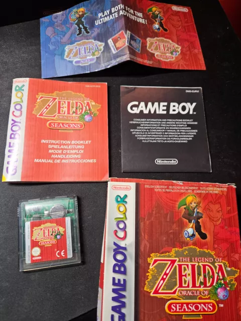 The Legend of Zelda: Oracle of Seasons (Nintendo Game Boy Color, 2001)