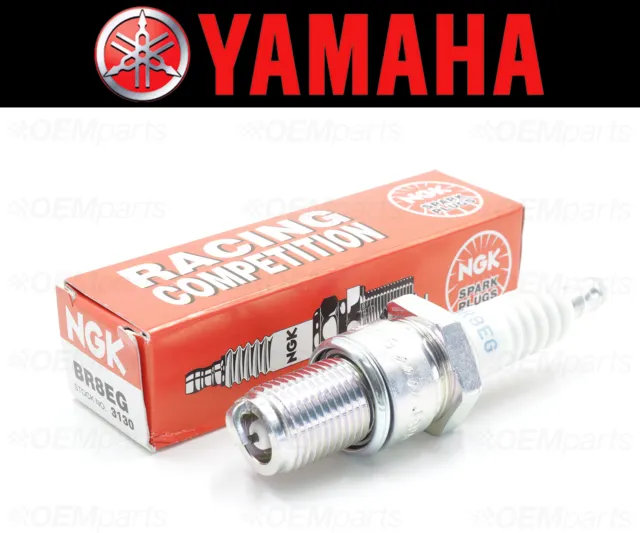 1x NGK BR8EG Spark Plugs Yamaha (See Fitment Chart) #BR8-EG000-00-00