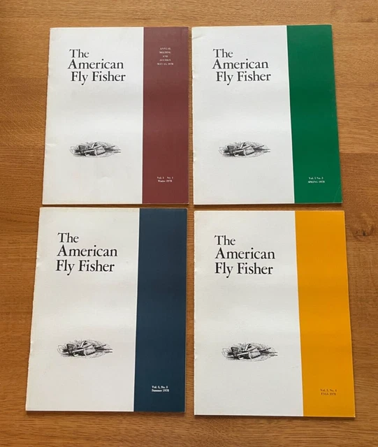 ALL 9 VOLUMES Art of Angling Journal Magazine Complete Set ALL 9 VOLUMES Art of Angling Journal Magazine Complete Set