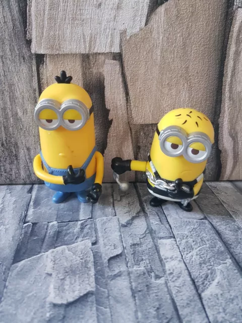McDonalds Despicable Me Minions figures Happy Meals bundle
