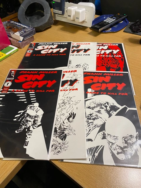 Sin City Frank Miller-A Dame to Kill for-Dark Horse Comics Complete Series of 6