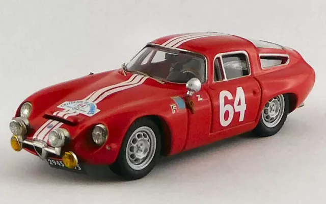 Miniature voiture auto 1:43 Best Model alfa romeo TZ1 Criterium Cevennes Course