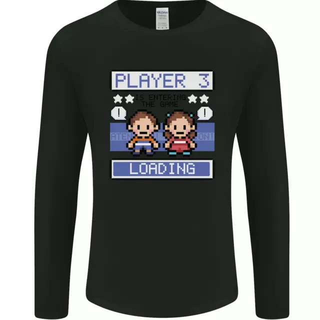 Baby Pregnancy Expecting Dad Mum to Be Mens Long Sleeve T-Shirt