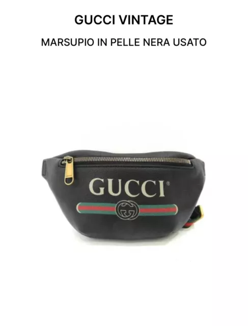 Marsupio gucci uomo usato deals