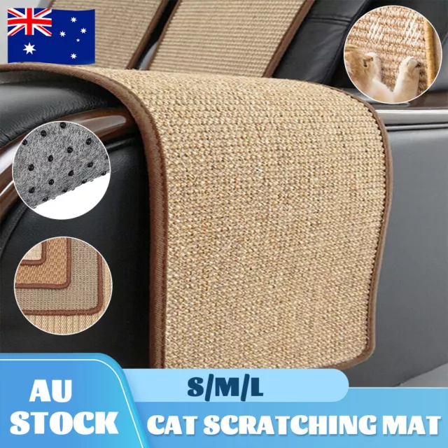 Sofa Protector Cat Scratching Mat Scratcher Pad Board Natural Sisal Pet Cat Toys