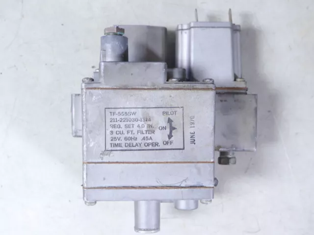 ESSEX TF-555SW HVAC Furnace Gas Valve 211-221030-1314