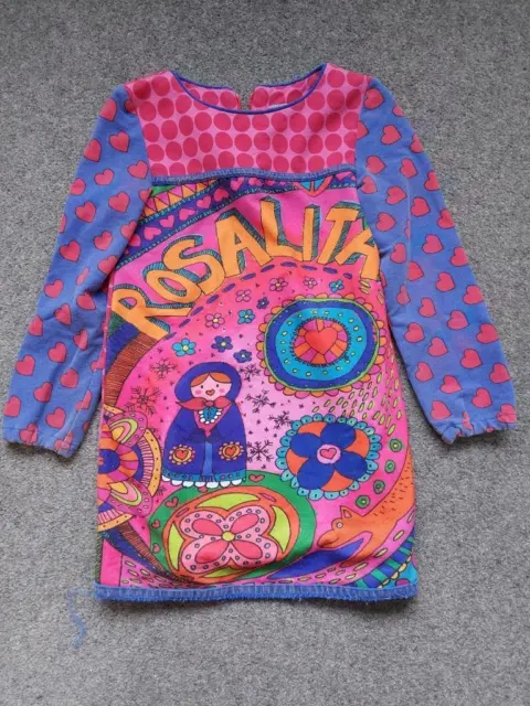 Rosalita Senoritas Designer Girls, Multicoloured Dress,  5 Yrs 110Cm, Playwear