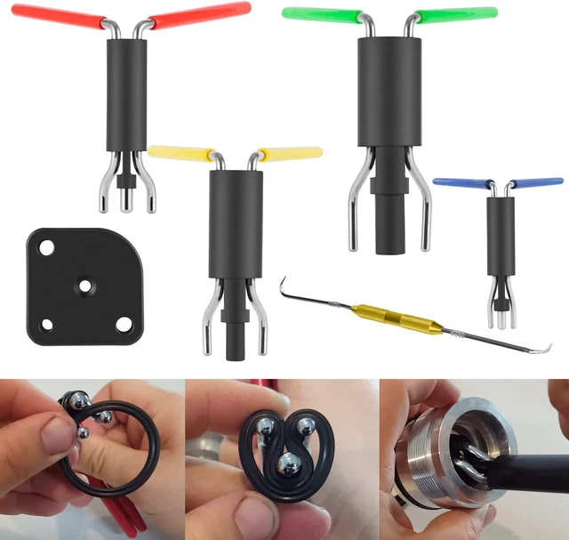 6PCS HYDRAULIC CYLINDER Piston Rod Seal UCup Twistor Installation Tool