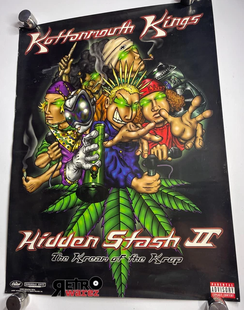 Kottonmouth Kings - Hidden Stash 2 Promo Poster 18x24” 2Sided KMM suburban noize