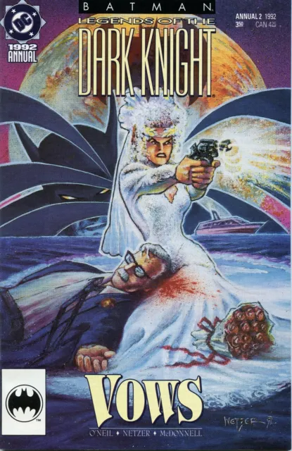 1992 Batman: Annual Legends Of The Dark Knight #2 ( Vows )   Dc Comics Vf/Nm