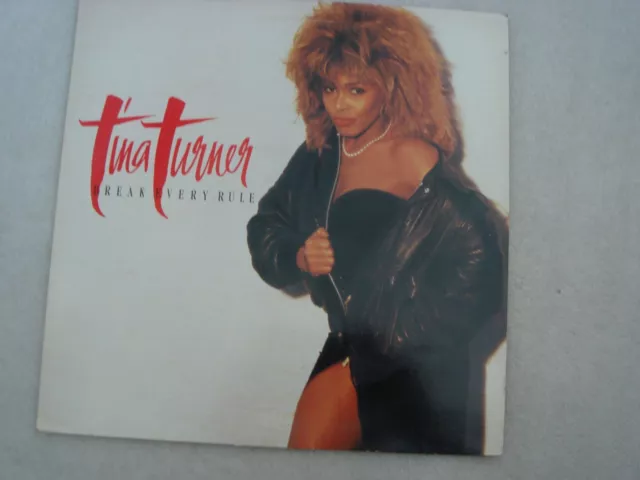 S7-TINA TURNER–BREAK EVERY RULE-1986-UK LP-NM- Tina Turner