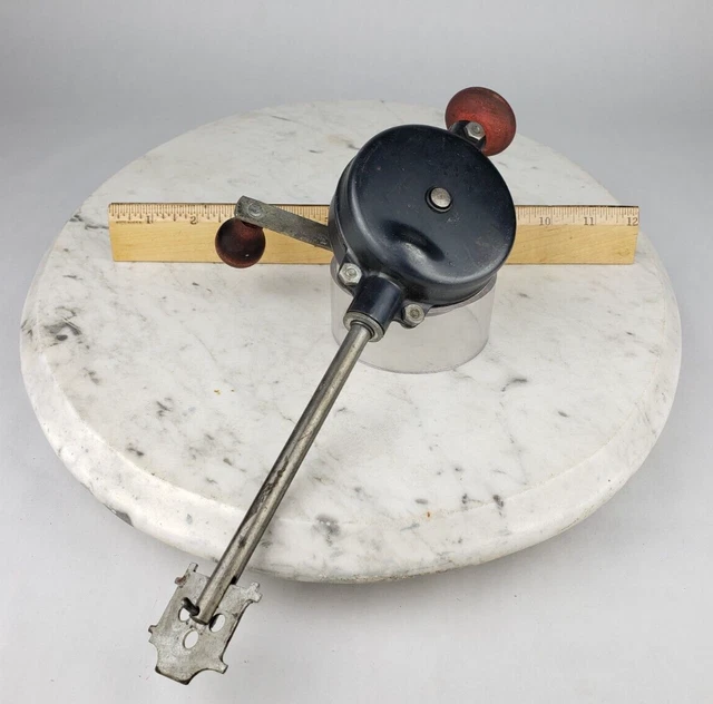 VINTAGE ZIM MANUFACTURING Chicago Hand Crank Valve Grinder Lapping Tool