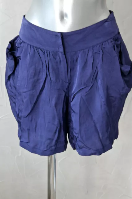 joli short fluide bleu Philosophy de ALBERTA FERRETTI taille 36 fr ÉTAT NEUF