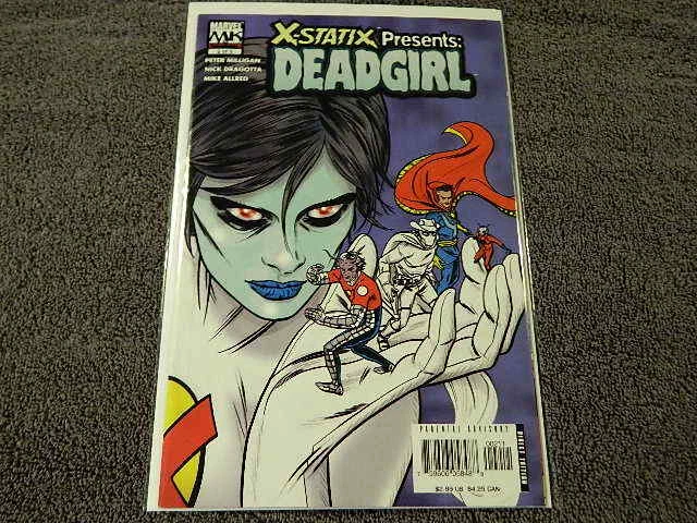 2005 MARVEL Comics X-STATIX Presents: DEADGIRL #1-5 Complete Limited Set - NM/MT 3