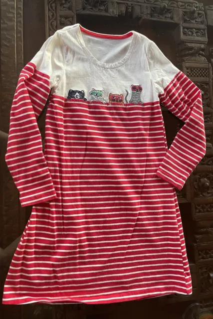 Girls size 9 Hotchpotch Striped Red Stripe Dress Tunic Style