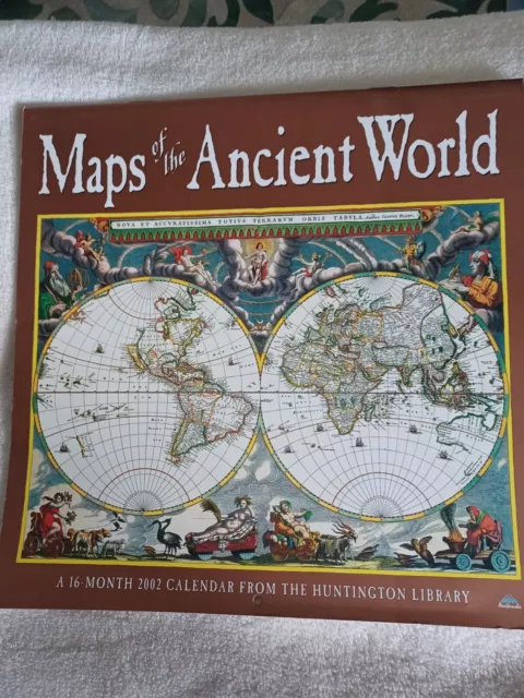 Vintage Maps of the Ancient World 2002 Calendar 16 Month