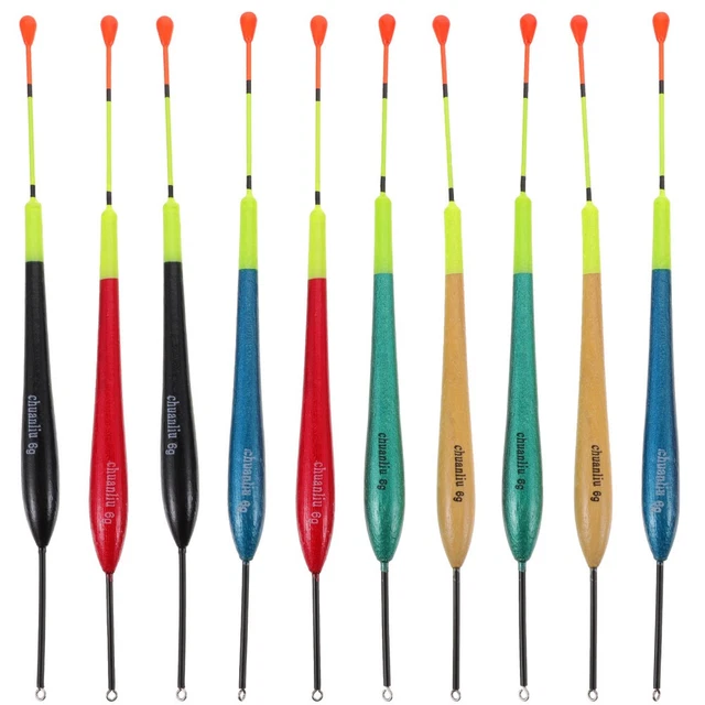 LOT DE 6 FLOTTEURS PECHE AU COUP F100 CL 0,5g