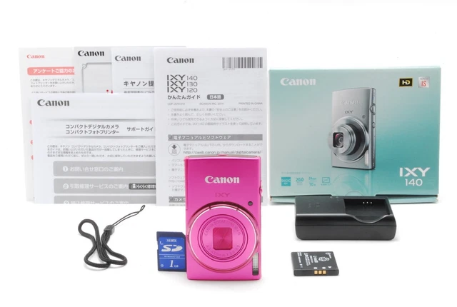 [TOP MINT] Canon IXY 110F PowerShot ELPH 130 IS IXUS 140 Pink 16.0MP From JAPAN