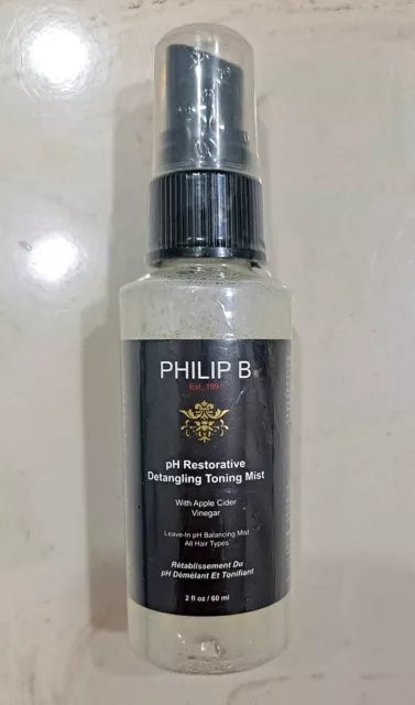 Phillip B Ph Restorative Detangling toning Mist 2 oz.