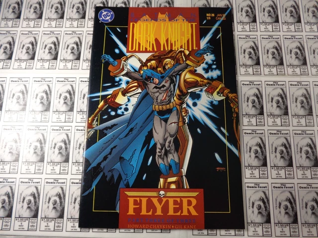 Batman Legends of the Dark Knight #26, Flyer Part 3, Grant, VF+ (1989) DC
