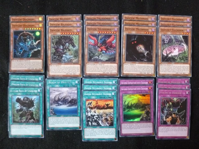 Yu-Gi-Oh 26 Card Danger! Deck Core 1St Edition