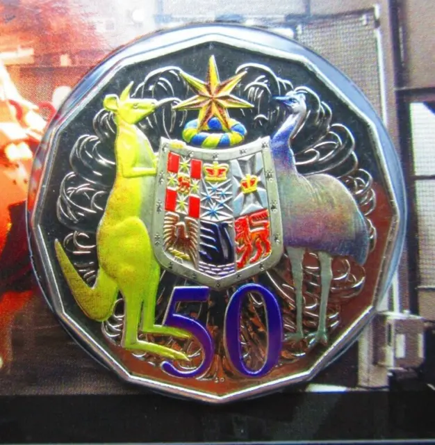 2012 UNC Six Coin Year Set  Hyper-metallic 50c - RAM Australia