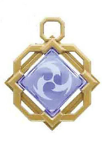 Genshin Impact Liyue Vision Series Pendant: Divine Eye Electric