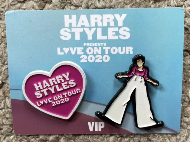 NEW Harry Styles Love on Tour Pin Badges x 2